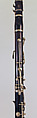 Clarinet in A, Charles Bertin, Cocus, nickel-silver, French