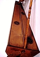 Harp, wood, glass, Mexican