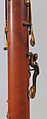 Clarinet in A, Probably by Louis Auguste Giboreau (Belgian, Dreux 1820–1873 Liège), Boxwood, brass, ivory, ebony, Belgian