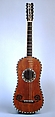 Guitar, Robert Chéron French, Wood, ivory, ebony, French Parisian