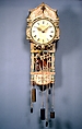 Musical Clock, Martin Vanlo? German, Wood, metal, German