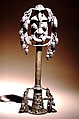 Rattle Staff, Bronze, Yoruba people