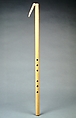 Suling (ring flute), Cane, palm fiber, Indonesian (Sundanese)