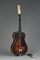 Acoustic-Electric Guitar, Vivi-Tone (American), Spruce, maple, mahogany, ebony, American