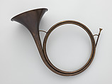 Hunting Horn in D, Brass, French