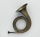 Post Horn in F, Brass, Austrian or German