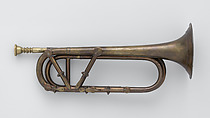 Keyed Trumpet in G, Leonardo Massarenti (Italian, active Minerbio before 1838 and after 1843), Brass, Italian