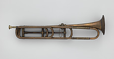 Slide Trumpet in E, Köhler & Son, Brass, British