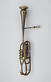 Clavicorno fagotto (brass bassoon) in B-flat, Brass, nickel-silver, Italian