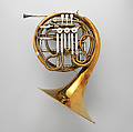 Double Horn in F / B-flat, Eduard Kruspe (German, Erfurt 1831–1919 Erfurt), Brass, nickel-silver, German