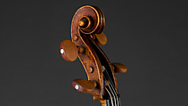 "Royal George" Cello, William Forster (English), Spruce, maple, ebony, British