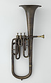 Alto Saxhorn in E-flat, Brass, nickel-silver, possibly French