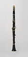 Clarinet in B-flat, Buffet, Crampon &amp; Cie. (founded 1859) (mouthpiece), Grenadilla, nickel-silver, plastic, other materials, French