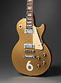 "No. 6" Les Paul Deluxe (serial no. 133592), Gibson (American, founded Kalamazoo, Michigan 1902), Mahogany, maple, rosewood, nickel, plastic