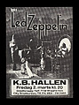 Led Zeppelin at K.B. Hallen, Copenhagen, Denmark, Led Zeppelin, Paper