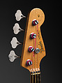 Jazz bass (serial no. L89716), Fender, Alder, maple, rosewood, chrome, nickel, plastic