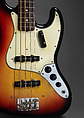 Jazz bass (serial no. L89716), Fender, Alder, maple, rosewood, chrome, nickel, plastic