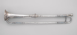 Trumpet in E-flat, Henry Keat &amp; Sons, Silver, British