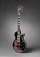 Les Paul Custom (serial no. 7 7277), Gibson (American, founded Kalamazoo, Michigan 1902), Mahogany, rosewood, nickel, plastic, mother-of-pearl