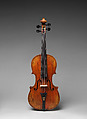 Violin, August Martin Gemünder, Wood, American