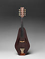 Bowed Mandolin, Joseph Collingwood (American, Pittsburgh, Pennsylvania 1853–1928 Ottumwa, Iowa), Wood, North American, Wisconsin