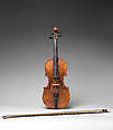 Violin, Attributed to Johann Anton Gedler (German, Würzburg 1725–1790 Füssen), Wood, mother-of-pearl, silver, German