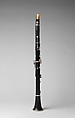 Clarinet in B-flat, Buffet, Crampon &amp; Cie. (founded 1859), grenadilla (dalbergia melanoxylon), silver, cork, French