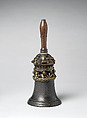 Handbell, Bronze, iron, wood, French