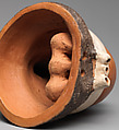 Cóndor whistle, clay, Argentinian (Anon., San Fernando del Valle de Catamarca)