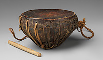 Tyamko, Wood, brass, Nepalese