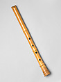 Shakuhachi, Bamboo, horn, lacquer, Japanese