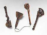 Bell Mallet (Lawle), Baule artist, Wood, Baulé people