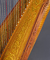 Louis XV Special Harp, Lyon &amp; Healy (American, Chicago, Illinois), Maple, spruce, rosewood inlay, gold leaf, American