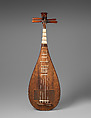 Pipa (琵琶 ), Wood, ivory, lacquer, Chinese
