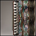 Accordion, Alexandre Pere &amp; Fils, Wood, metal, mastic, brass, tortoiseshell, gilt brass, mother-of-pearl, silver foil, French