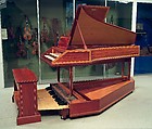 Pedal Harpsichord, John Challis (American, South Lyon, Michigan 1907–1974 New York City), Wood, metal, various materials, American