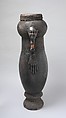 Bulup (dance drum), Wood, hide, wood pegs, copper wire, Kuba people