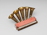 Trumpet Call Harmonica, Hohner  German, Wood, metal, German