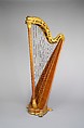 Chromatic Harp, Pleyel, Wolff, Lyon & Cie., Wood, metal, French