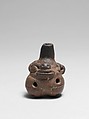 Pottery Whistle, Clay, possibly Costa Rican