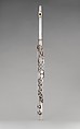Alto Flute, Boehm & Mendler, German German, Silver, gold, German