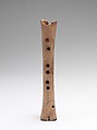 End-blown flute, bone (ulna of deer), Native American (Peruvian)