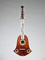 Cittern, Joachim Tielke (German, 1641–1719), Cypress, ivory, ebony, parchment, brass, German