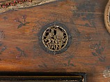 Double Virginal, Lodewijck Grouwels (Flemish, active Middelburg, Zeeland, The Netherlands 1593–1600), Pine, spruce, paint, gilding, ivory, Flemish