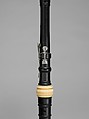 Oboe in C, Hendrik Richters (Dutch, Amsterdam 1683–1727 Amsterdam), Ebony, ivory, silver, Dutch