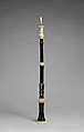 Oboe in C, Hendrik Richters (Dutch, Amsterdam 1683–1727 Amsterdam), Ebony, ivory, silver, Dutch