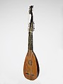 Lute, Pietro Railich (German, Füssen 1615–ca. 1678 Padua), Spruce, snakewood, ebony, Italian