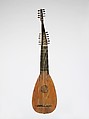Lute, Pietro Railich (German, Füssen 1615–ca. 1678 Padua), Spruce, snakewood, ebony, Italian