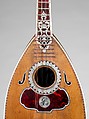 Mandolin, Joao Vieira da Silva, Maple?, tortoiseshell, various materials, Portuguese