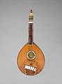 English Guittar (Cittern) with "Smith's Patent Box", Wood and various materials, British